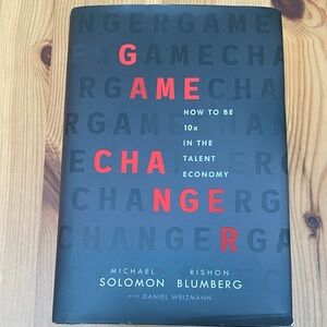 Game Changers Book with Black and Gold Cover